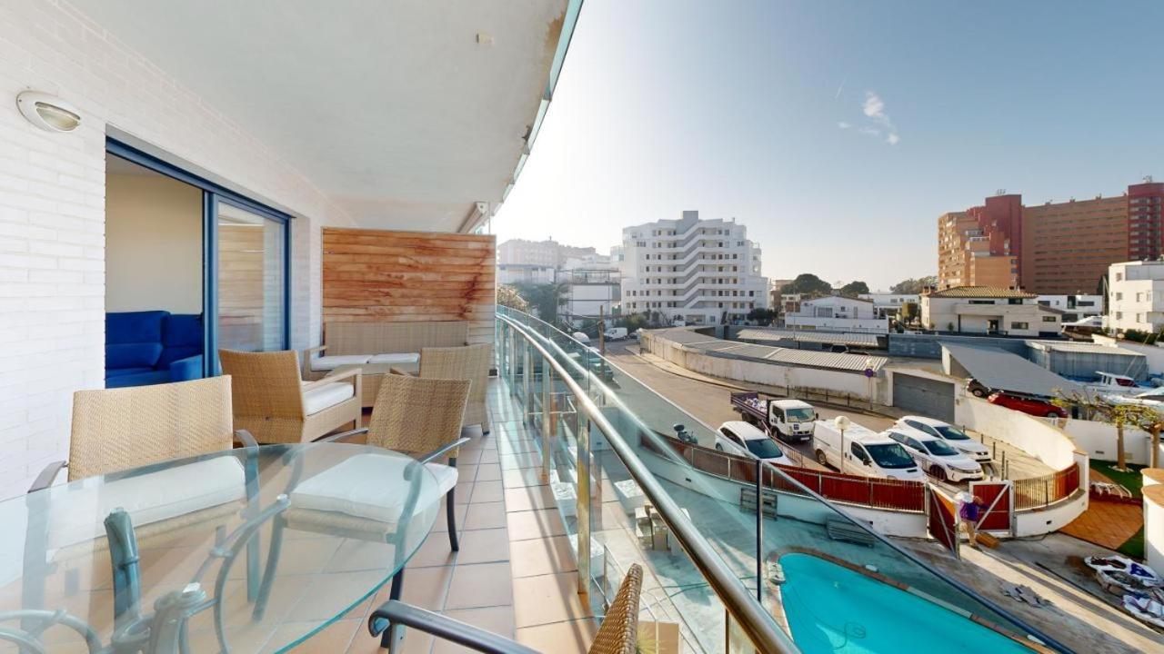 Trebol Apartamento Climatizado Y Piscina 罗萨斯 外观 照片